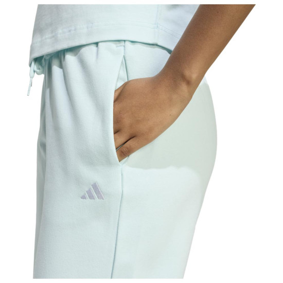Adidas Γυναικείο παντελόνι φόρμας Essentials Small Logo Fellcozy Open-Hem Pants